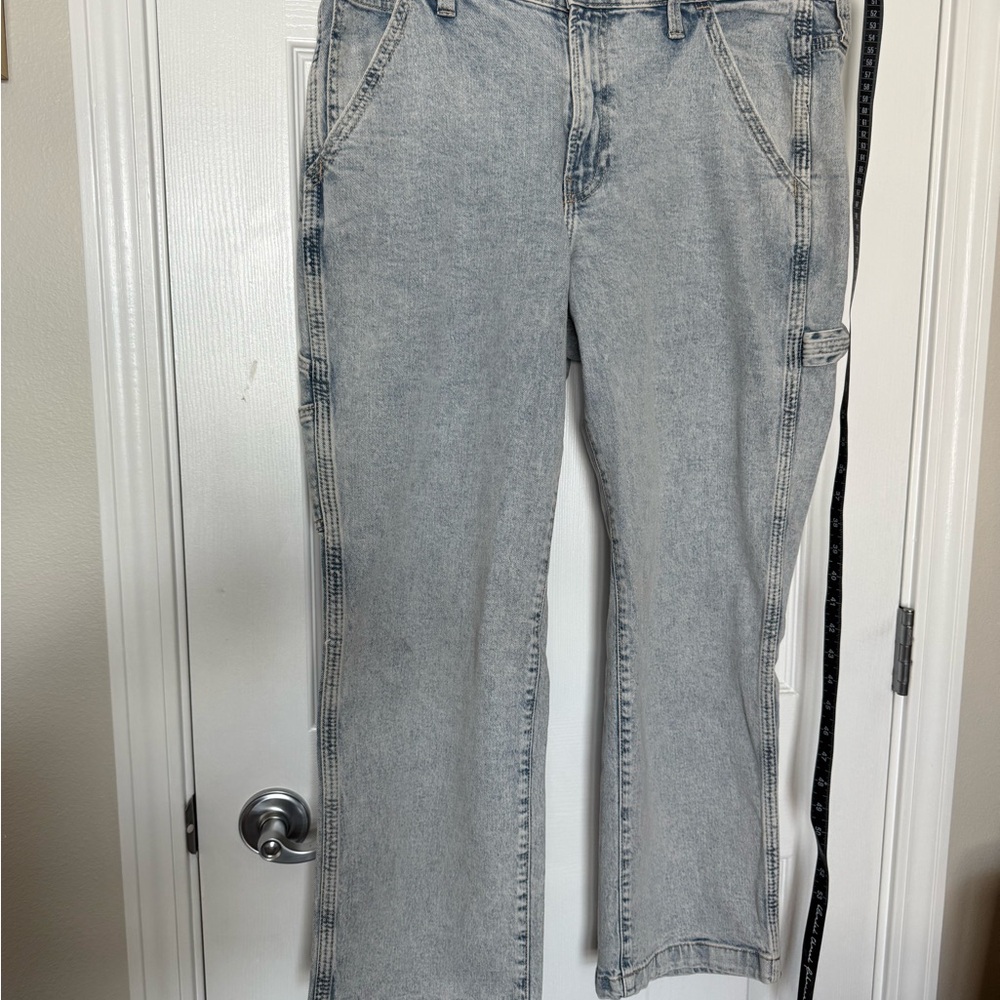GAP Women's 90’s Loose Carpenter’s Jeans Size 12/31 short EUC